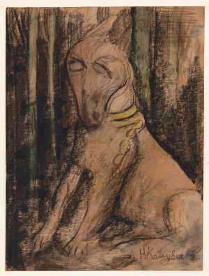 sketch-for-the-painting-the-dog