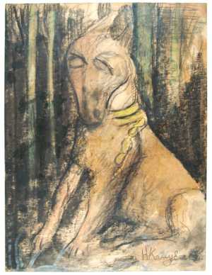 sketch-for-the-painting-the-dog