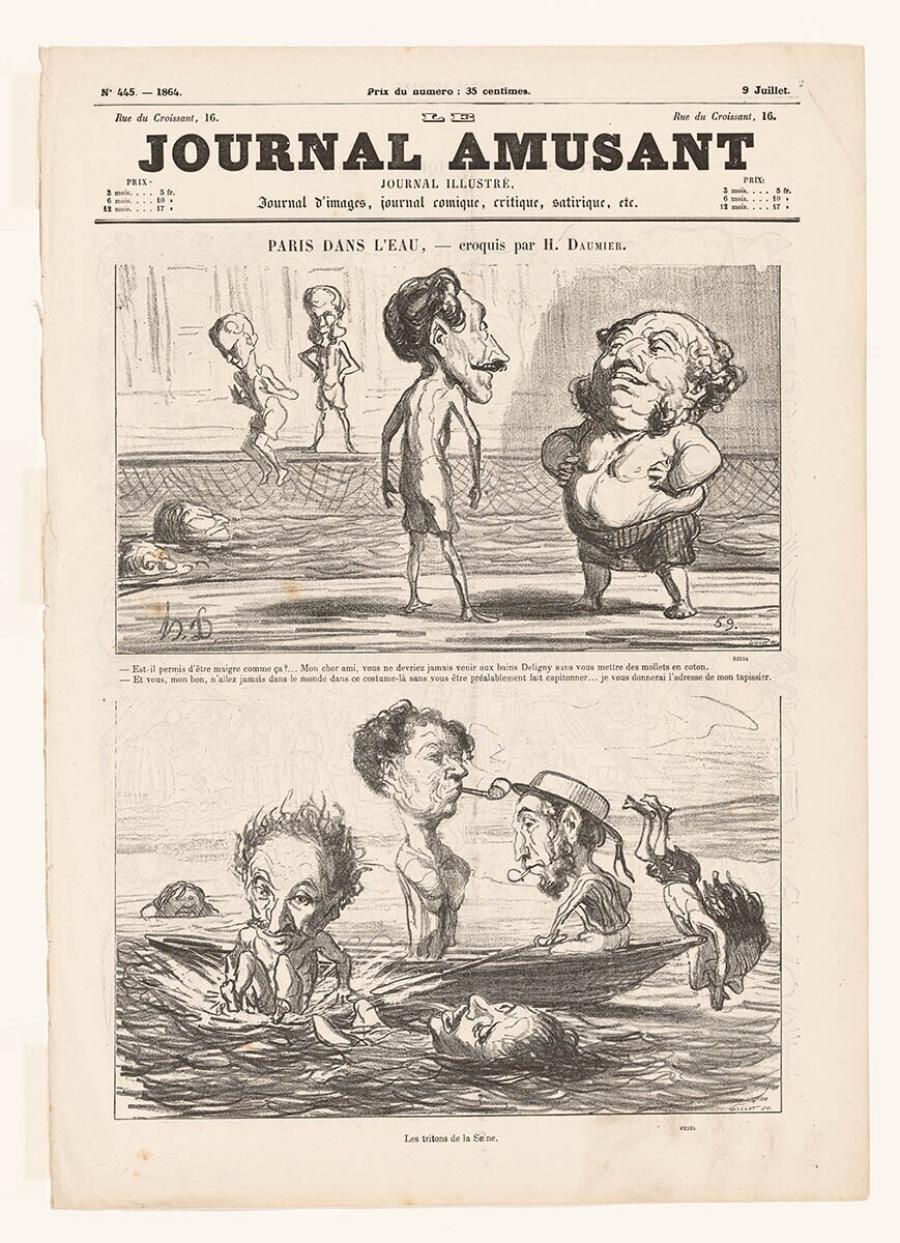 Paris dans l'eau / Les tritons de la Seine