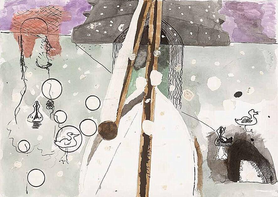 Studie voor  "We Have Come For Your Children"