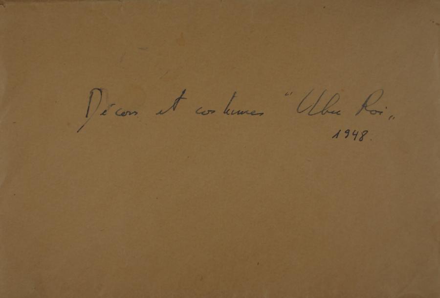 Décors et costumes "Ubu Roi"