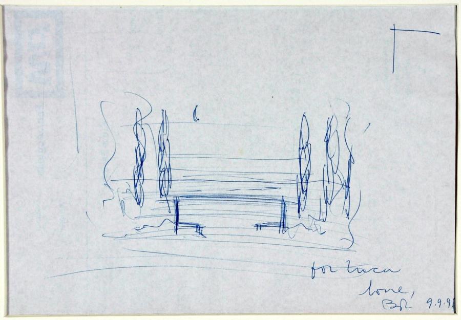 Queen Victoria's chairs in a landscpae