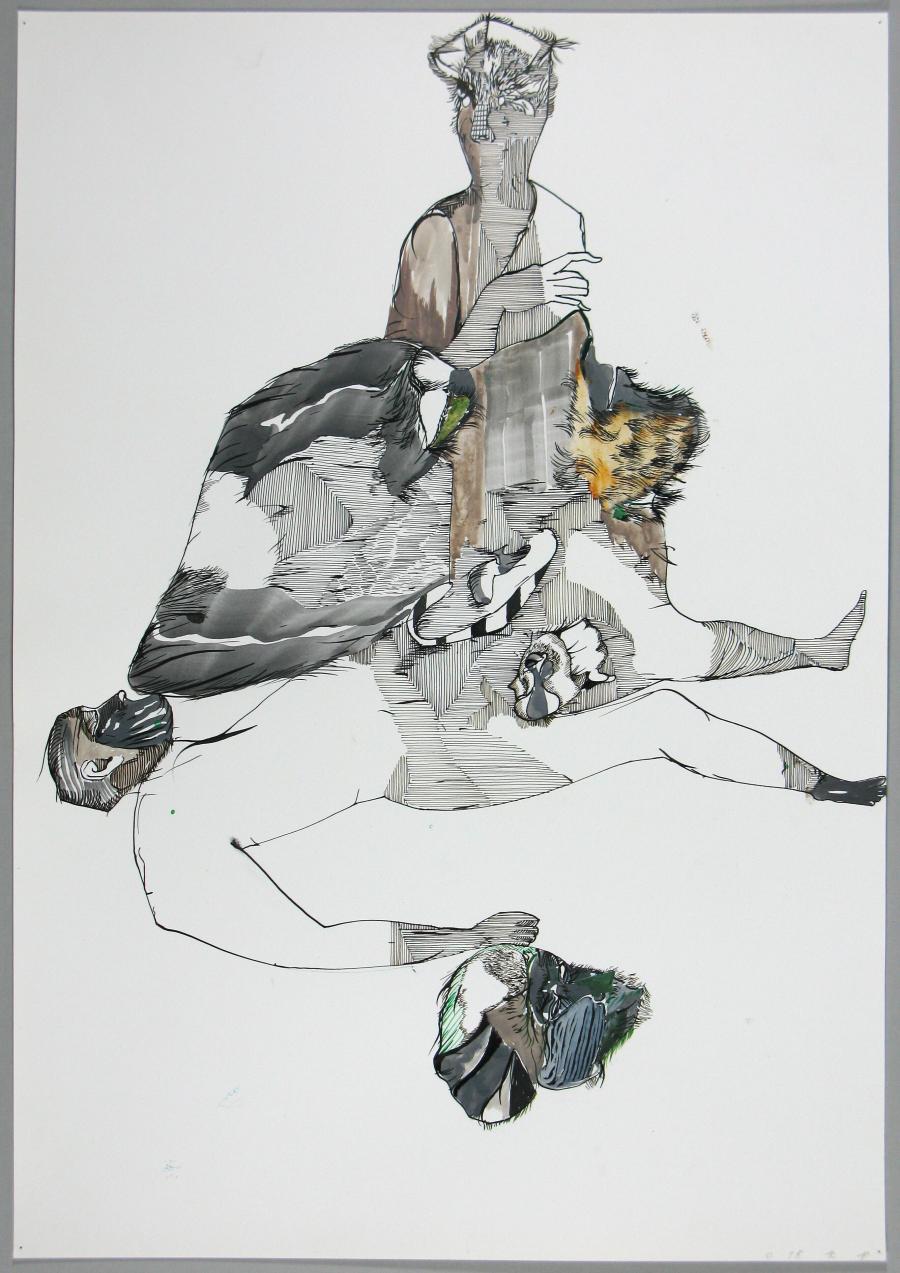 Particular fact of togetherness voor het vuur van Pam