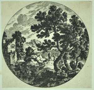 southern-landscape-with-travelers-near-a-cottage