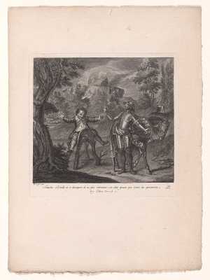 sancho-s-eveille-et-se-desespere-de-ne-plu-retrouver-son-cher-grison-uit-estampes-de-l-histoire-de-don-quichotte-de-la-mancha-peintes-par-coypel-gravees-en-25-feuilles