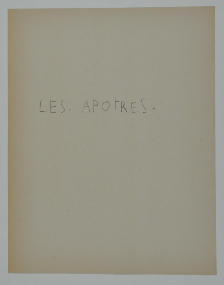 Subtitle for Series of Drawings: Sacred Visions