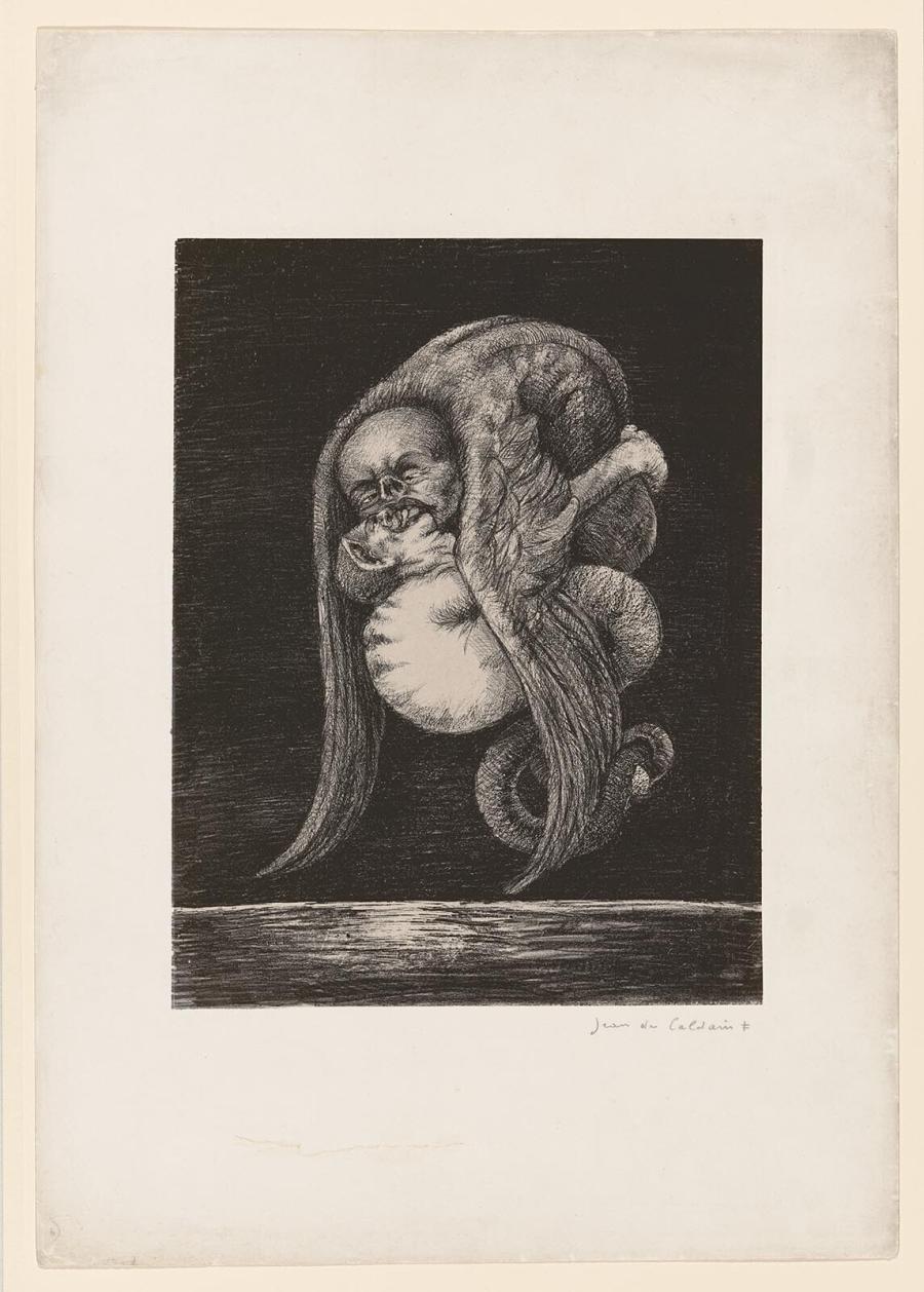 Vision of two monstrosities kissing each other