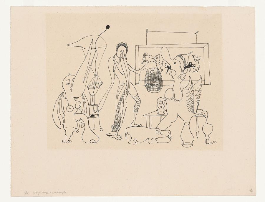 De vogelvisch-verkooper