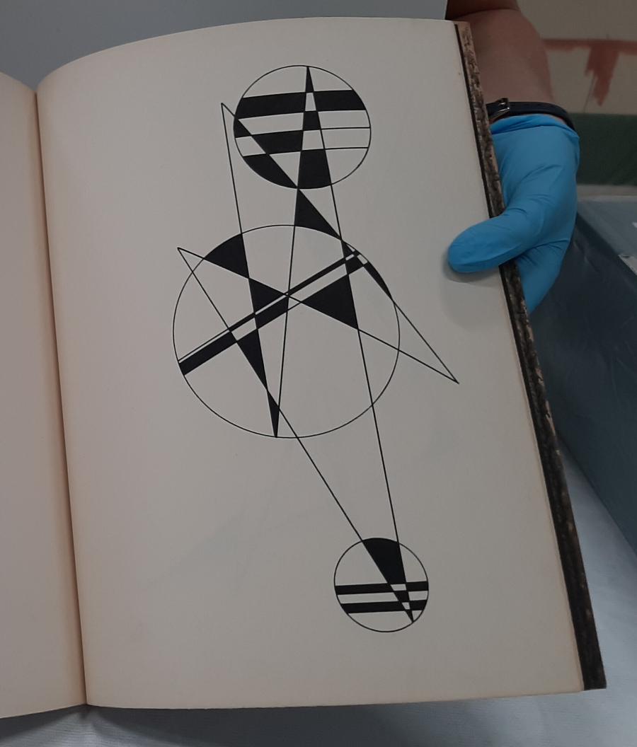 Drawing 20 from drawingbook: Black Lines (Tekening 20 uit tekeningenboek: Zwarte lijnen)