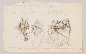 fragment-van-een-brief-met-studies-van-tronies-vergeleken-met-paardenhoofden