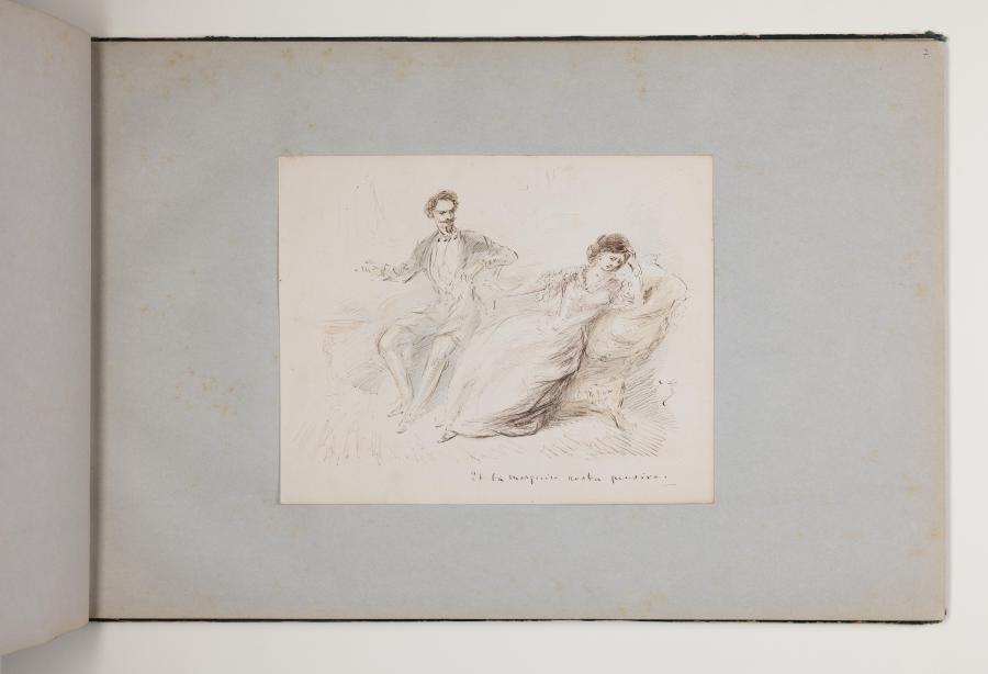 Et la Marquise resta pensive (En de Markies blijft nadenkend)