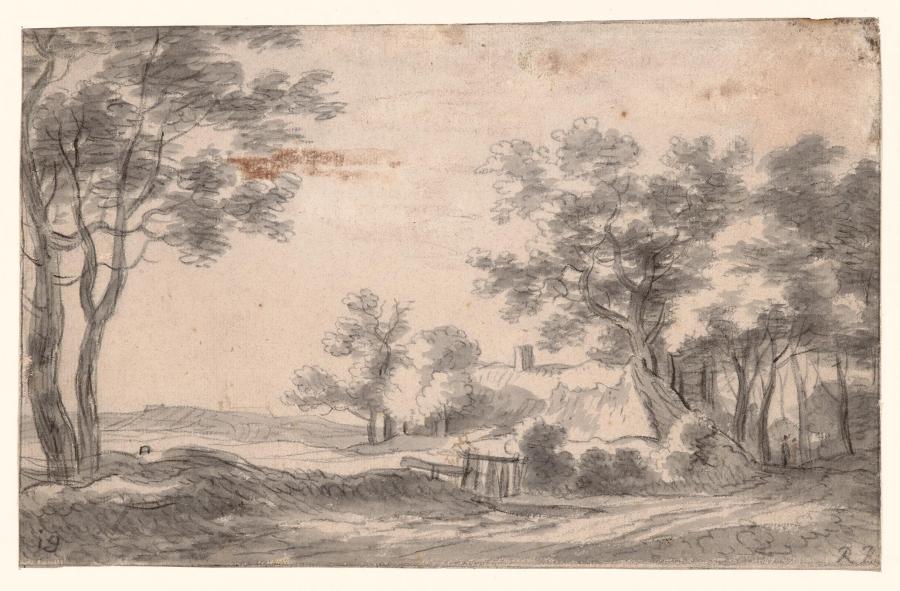 Landscape with a Farm on a Road