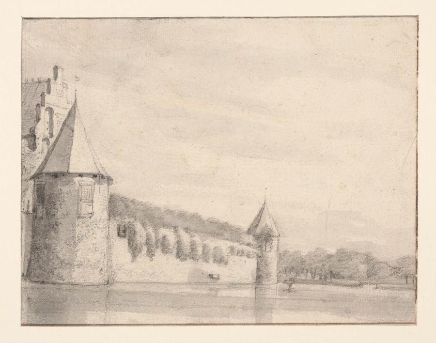 View of the Outer Wall of the House in Geervliet