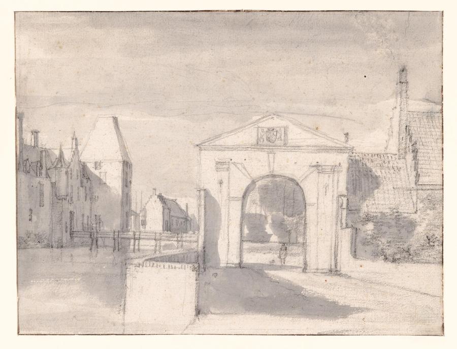 The Entrance Gate and the Cuylenburg House