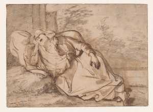 slapende-vrouw-in-een-landschap
