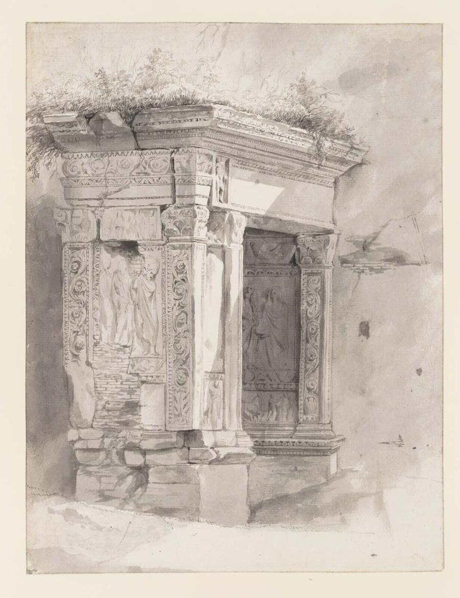 Gate of the Exchange Dealers (Arco degli  Argentari) in Rome