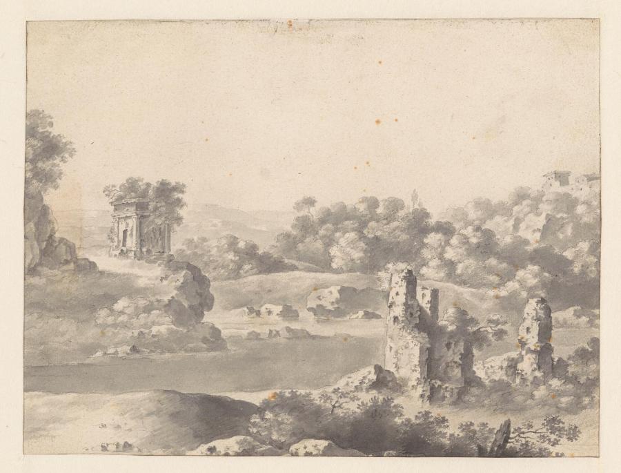 Italian Hill Landscape