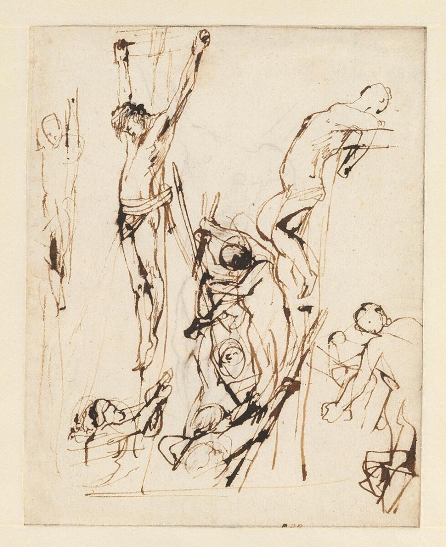 Sketches for a Crucifixion