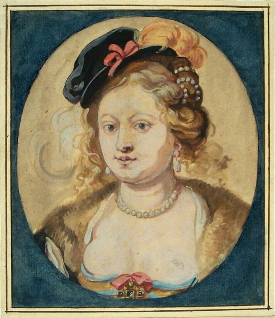 Portret van Isabella Brant