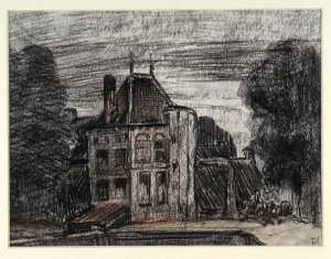 gezicht-op-een-monumentaal-huis-met-afgeknotte-toren