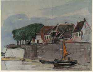 gezicht-op-de-kade-van-woudrichem-aan-de-boven-merwede-provincie-noord-brabant