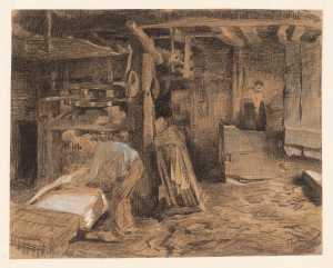 papermaking-by-hand-in-the-paper-mills-of-apeldoorn-the-layer-at-work-near-the-press