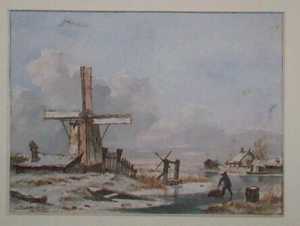 winter-landscape-with-a-windmill-on-a-canal