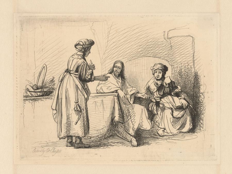 Christ in the House of Martha and Mary
