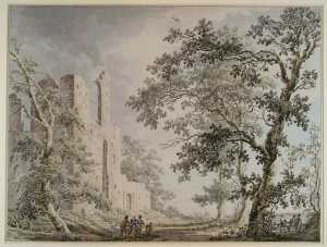 the-ruins-of-castle-brederode-near-santpoort-noord-holland-province