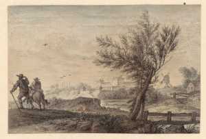 landscape-with-a-castle-in-the-background-probably-the-palace-of-the-winter-king-in-rhenen