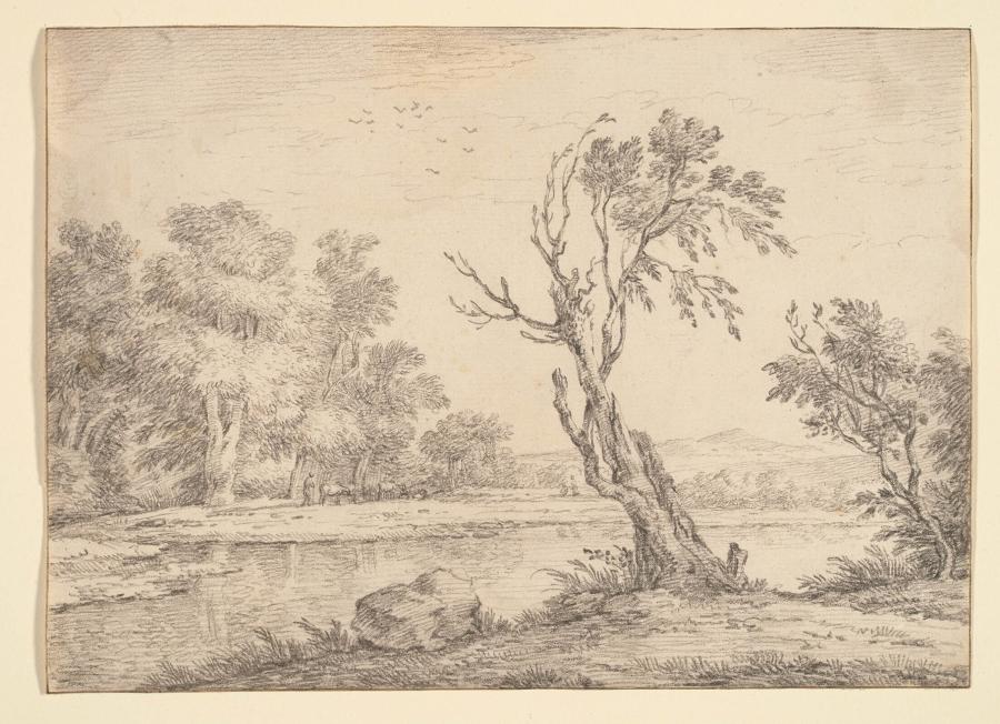 Landscape with Trees and Water