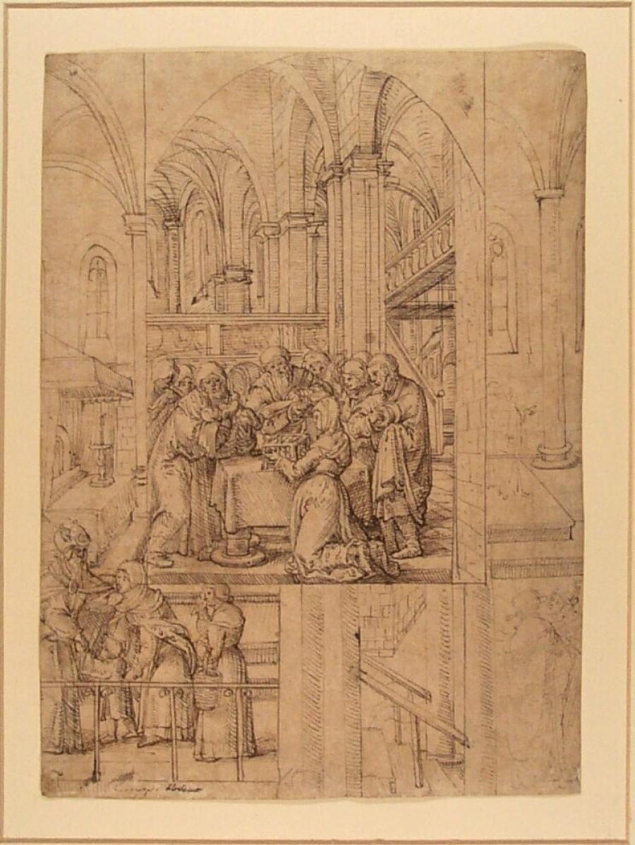 De opdracht in de tempel