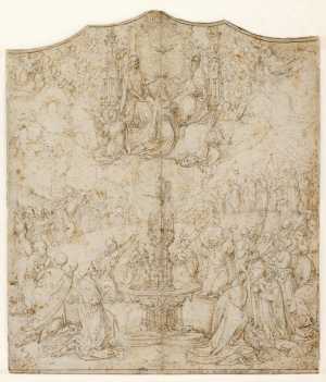 representation-of-all-saints-with-the-crowning-of-mary