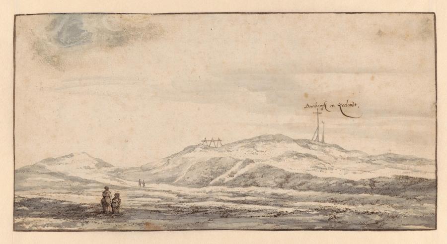 Duinlandschap bij Domburg in Zeeland