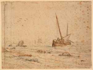 flat-coast-with-several-ships