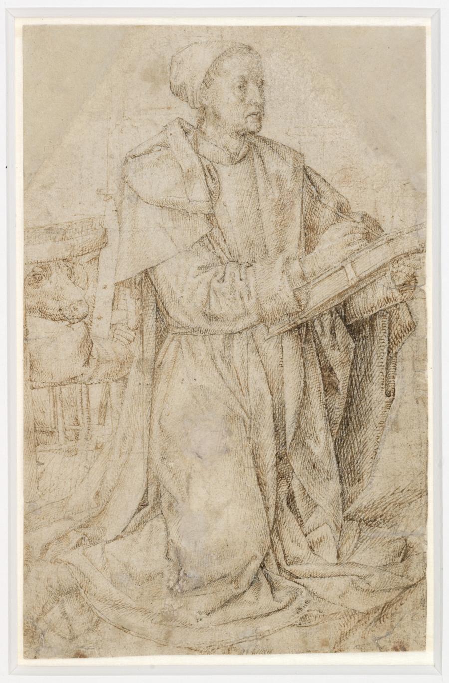 De Heilige Lucas schildert de Madonna