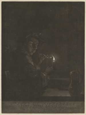 a-man-lighting-his-pipe