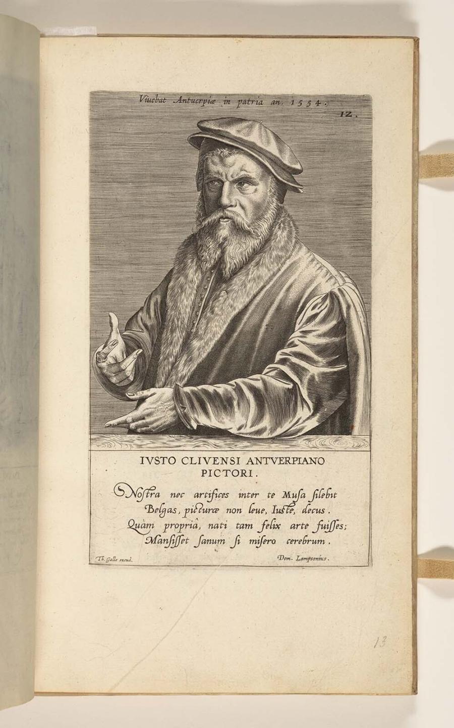 Ivsto Cliviensi Anverpiano pictori