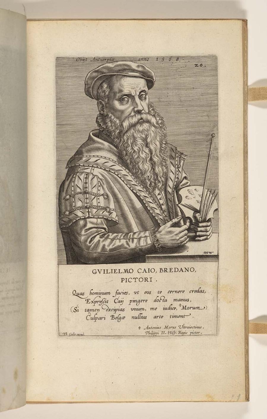 Guilielmo Caio, Bredano, Pictori