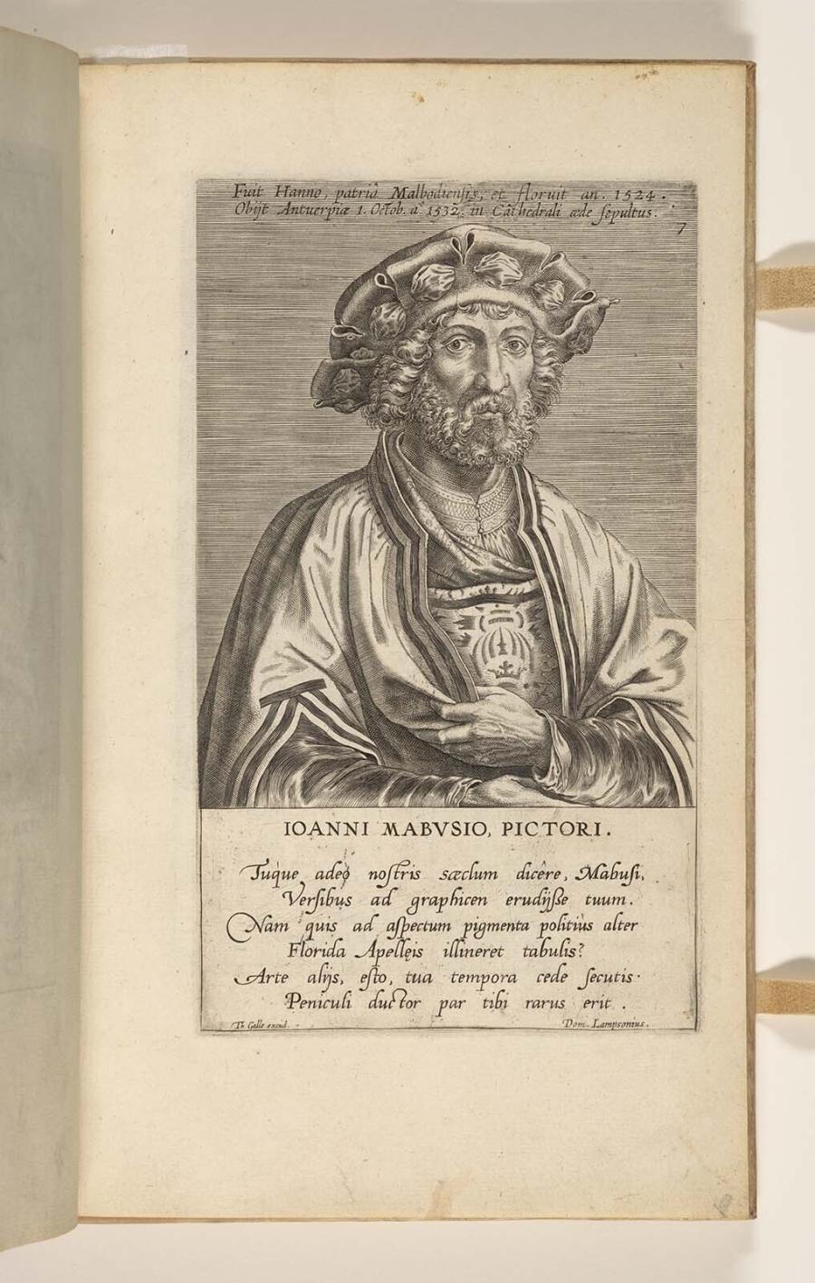 Ioanni Mabusio, Pictori (Jan Gossaert, of  Mabuse)