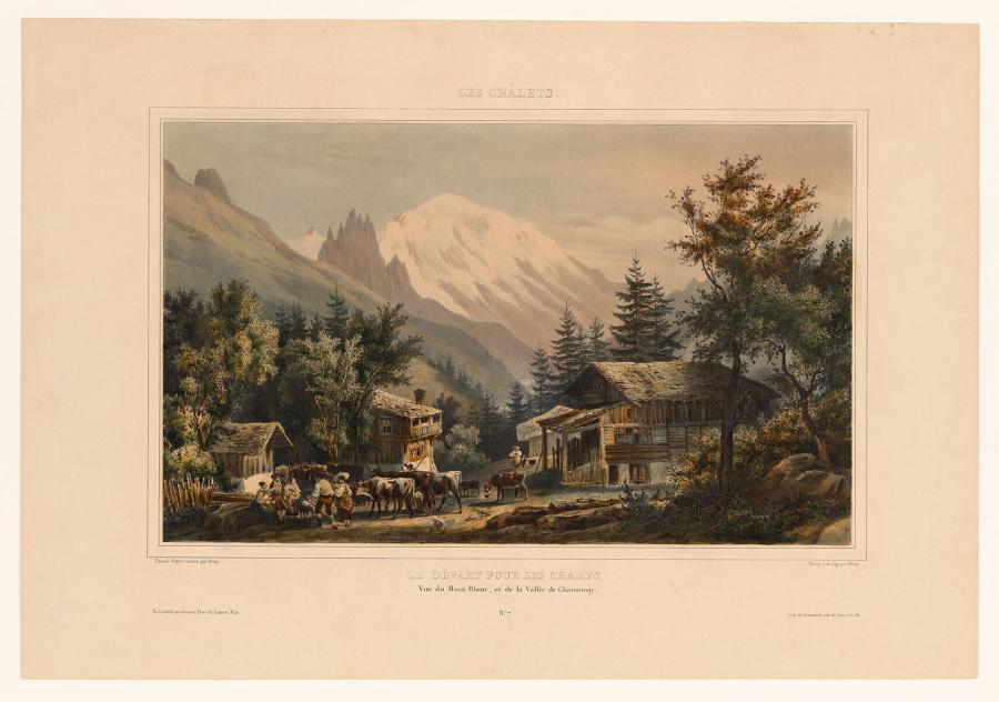 Le départ pour les champs