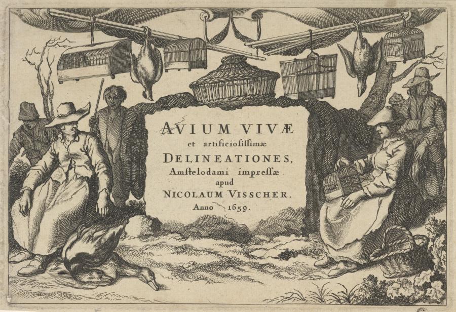 Titelblad van: Avium vivae et artificiosissimae delineationes
