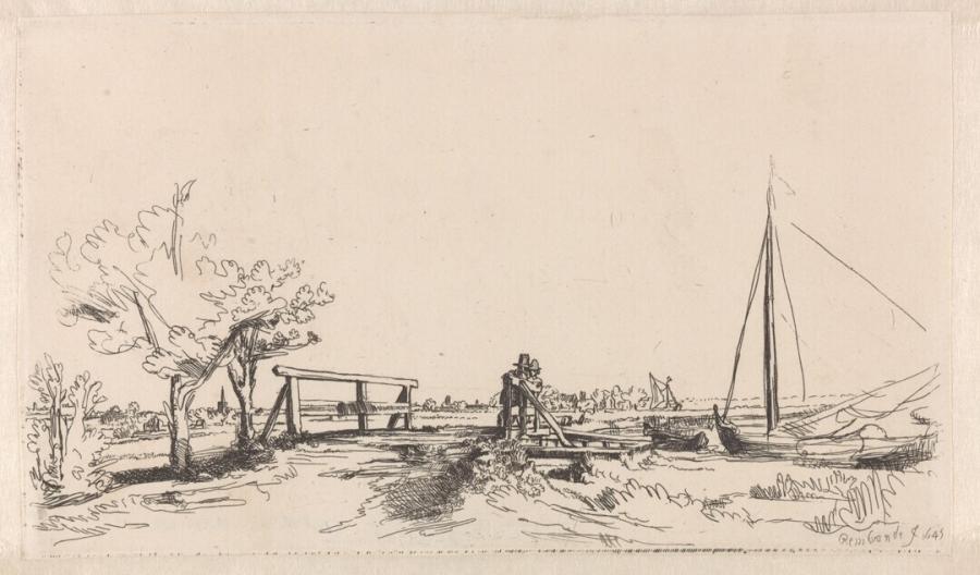 The Bridge at Klein Kostverloren on the Amstel ('Six Bruggetje')