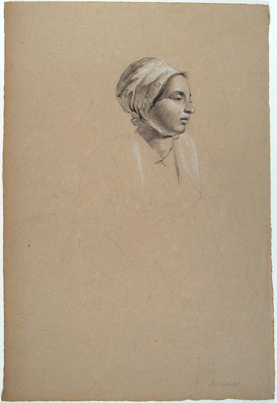 Studie van een vrouw