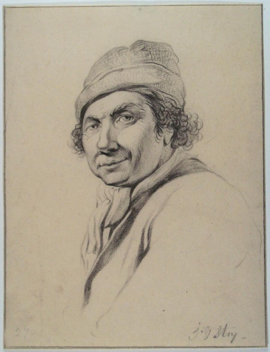 Portrait of a Man Wearing a Hat