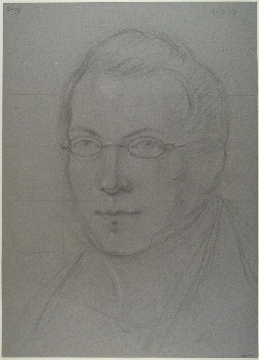 Portrait of a Man with Glasses