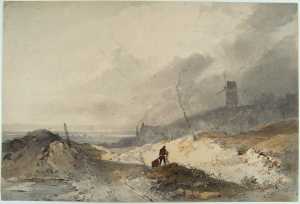 landschap-met-figuren-en-molen