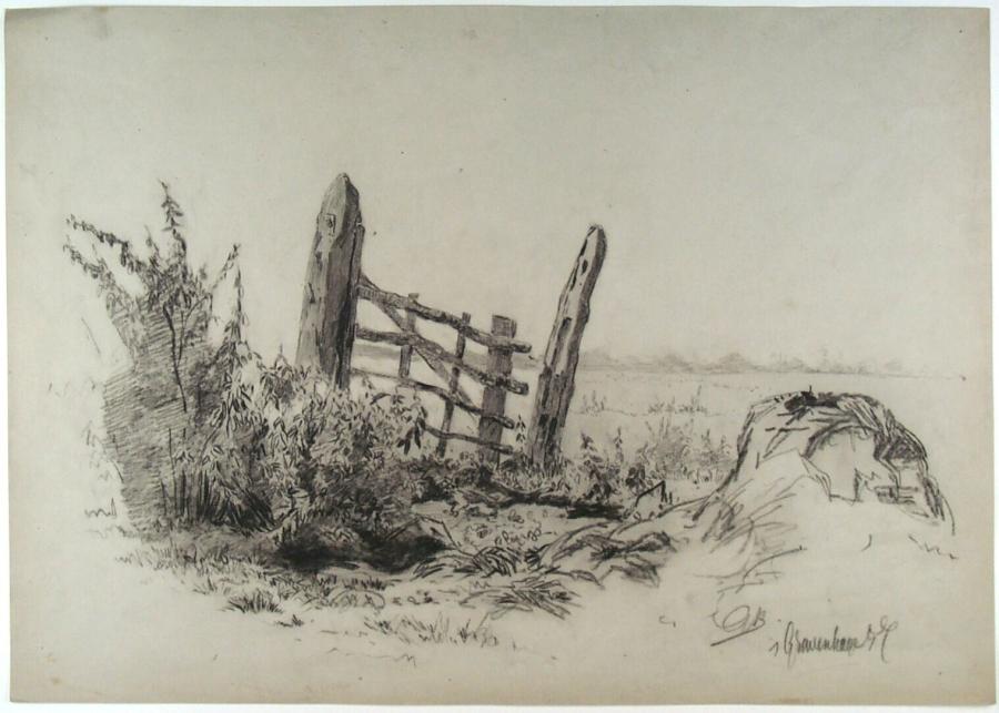 Landscape with a Fence, The Hague