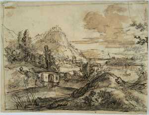 mountainous-landscape-with-water-and-houses