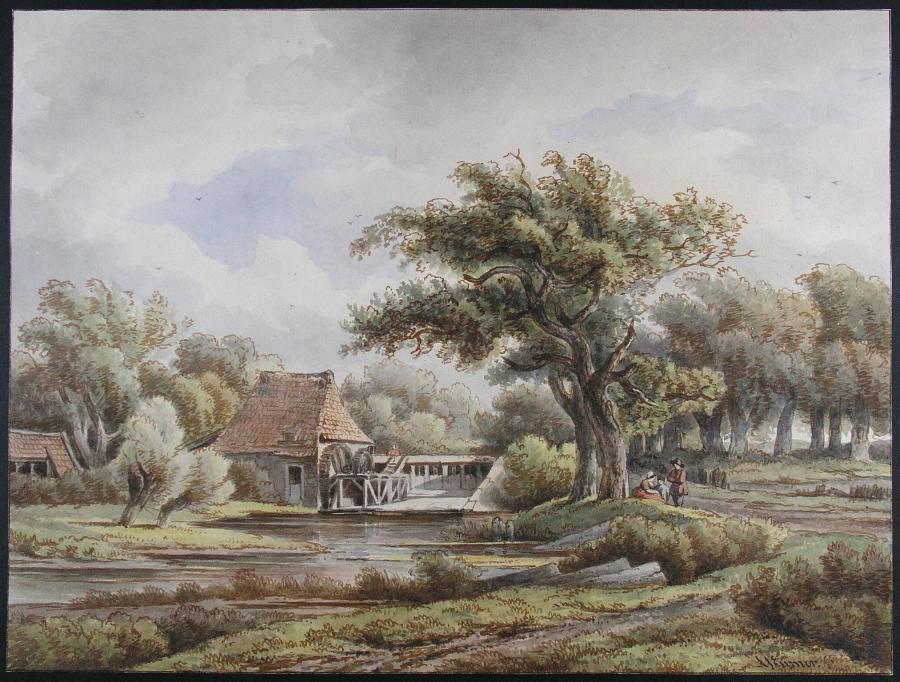 Landscape with a Watermill